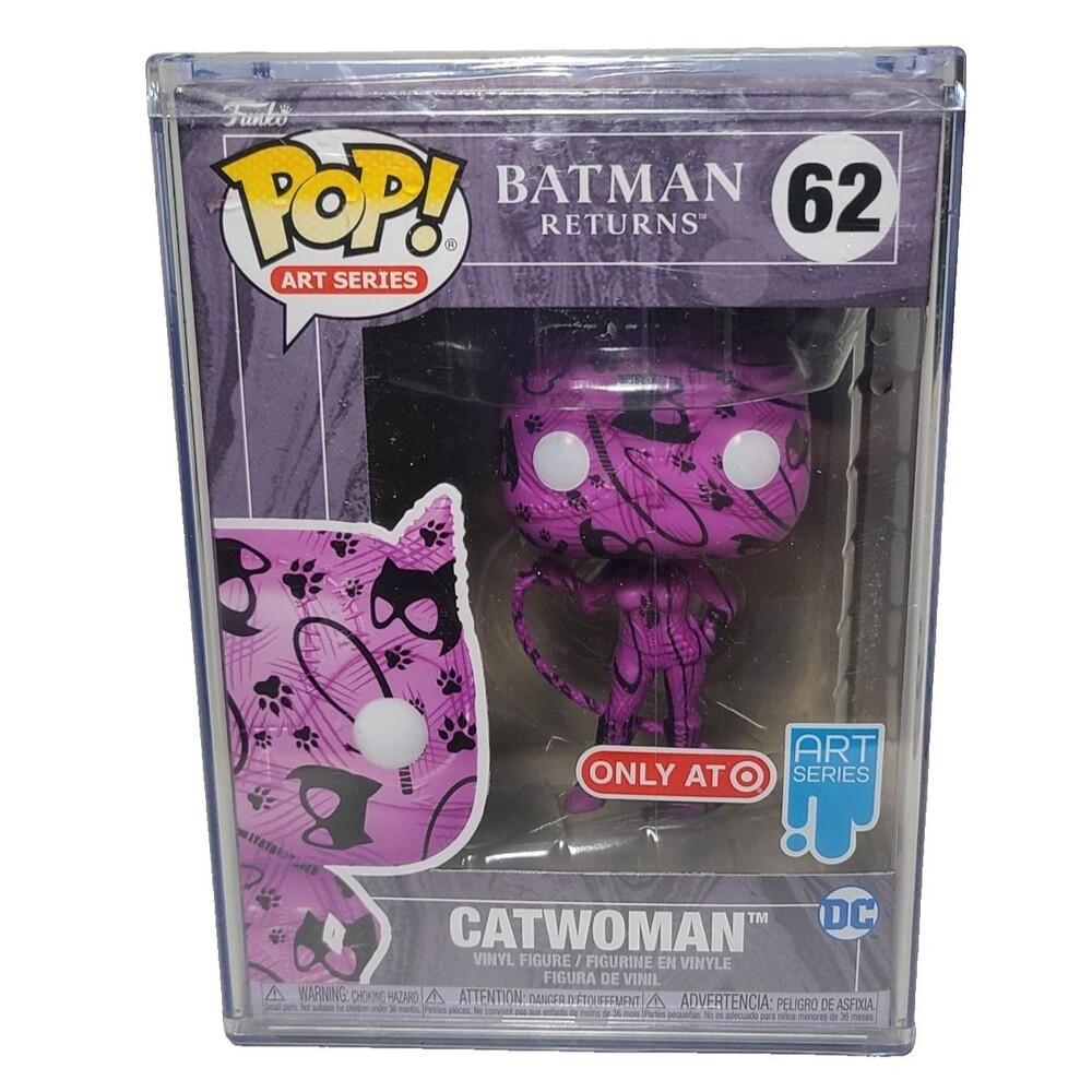 Funko Pop! Catwoman Batman Returns 62 Target Exclusive Art Series New Hard Case